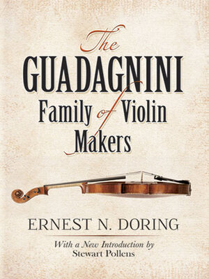 cover image of The Guadagnini Family of Violin Makers